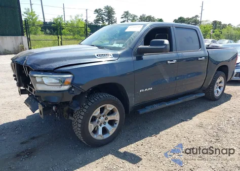 2019 Ram 1500 Big Horn/Lone Star 4X4 5'7 Box из США, поврежденный, VIN 1C6SRFFT5KN544445